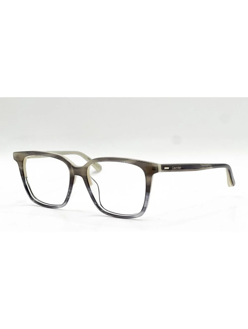 Calvin Klein Ck22540 023 Striped Grey With Black Authentic Eyeglass Frames 53-16
